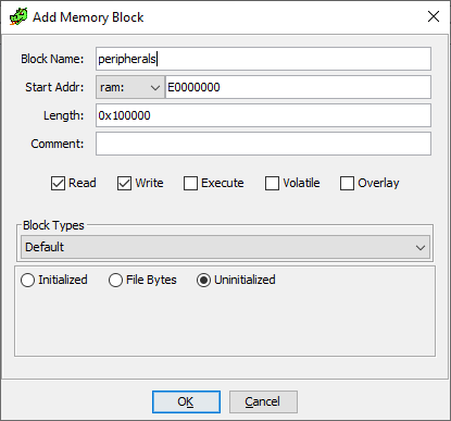 Analyzing bare metal firmware binaries in Ghidra