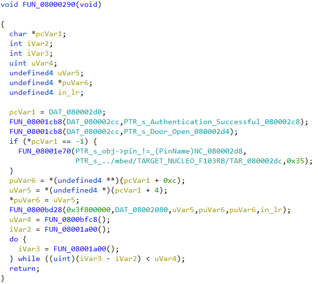 Analyzing bare metal firmware binaries in Ghidra