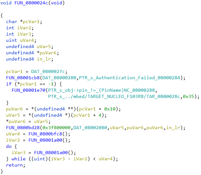 Analyzing bare metal firmware binaries in Ghidra